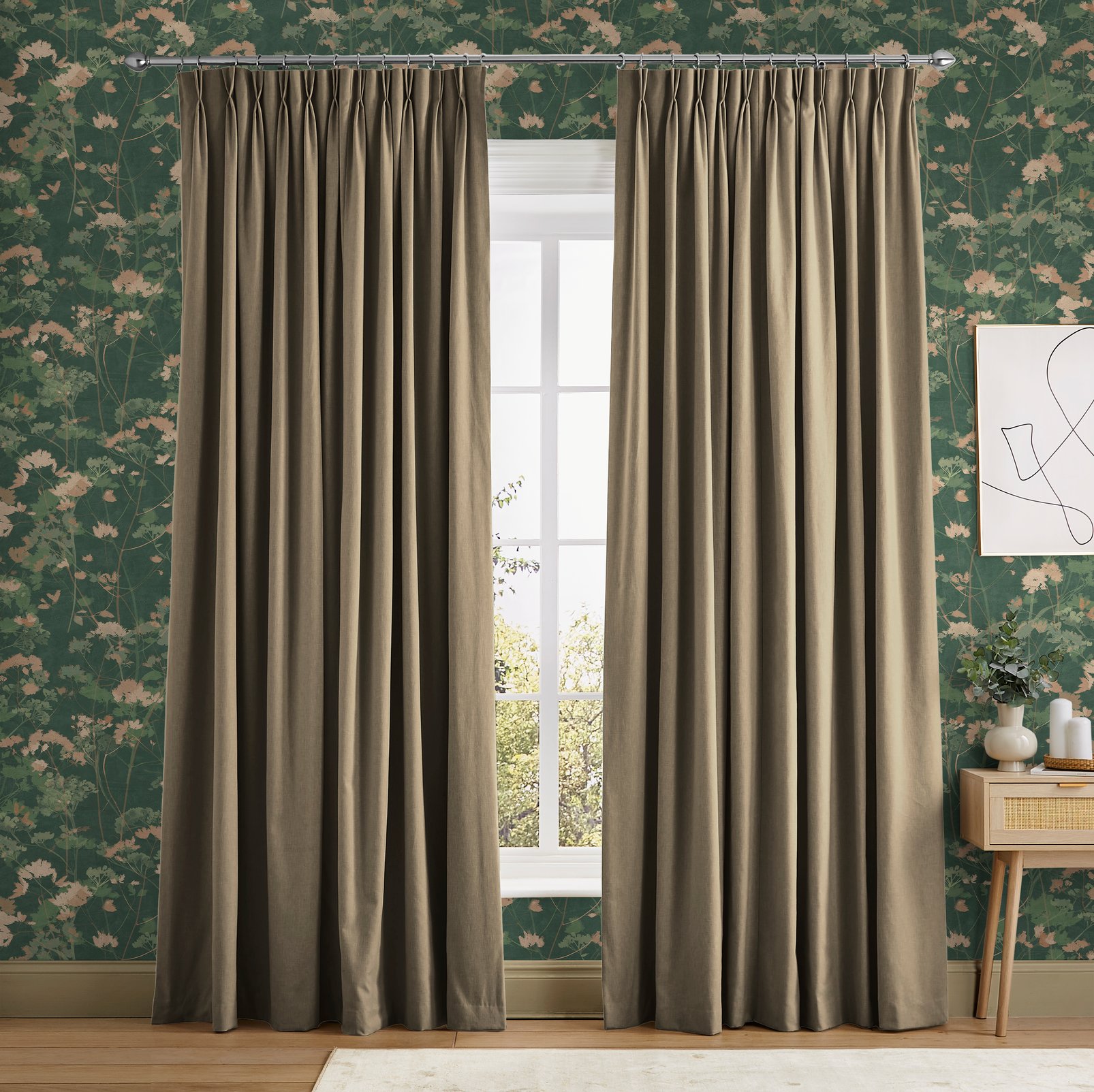 Lavish Cappuccino Curtains