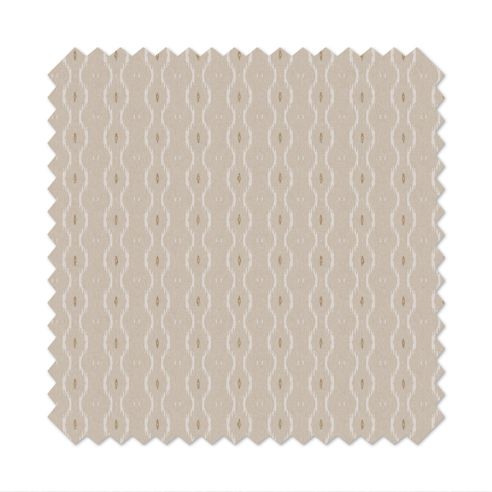 Rustic Ikat Light Natural Curtains