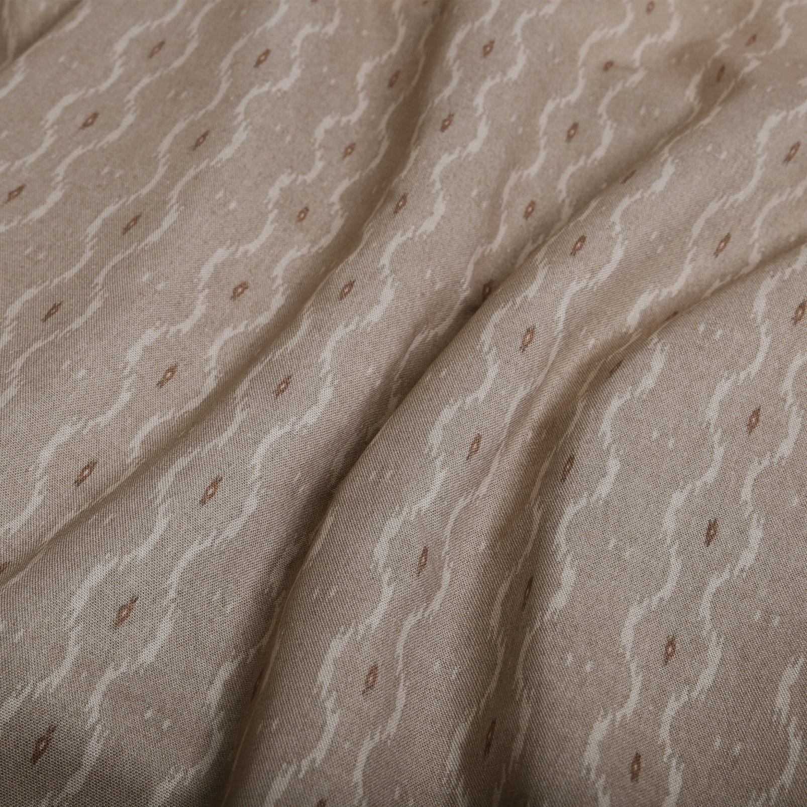Rideaux Rustic Ikat naturels