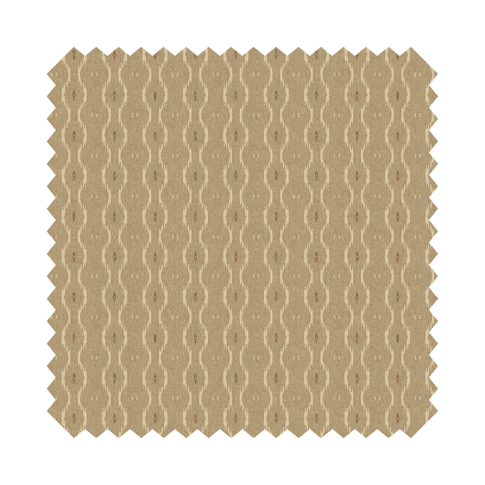Rustic Ikat Toast Light Filtering A5 Sample Rustic Ikat Toast Light Filtering A5 Sample