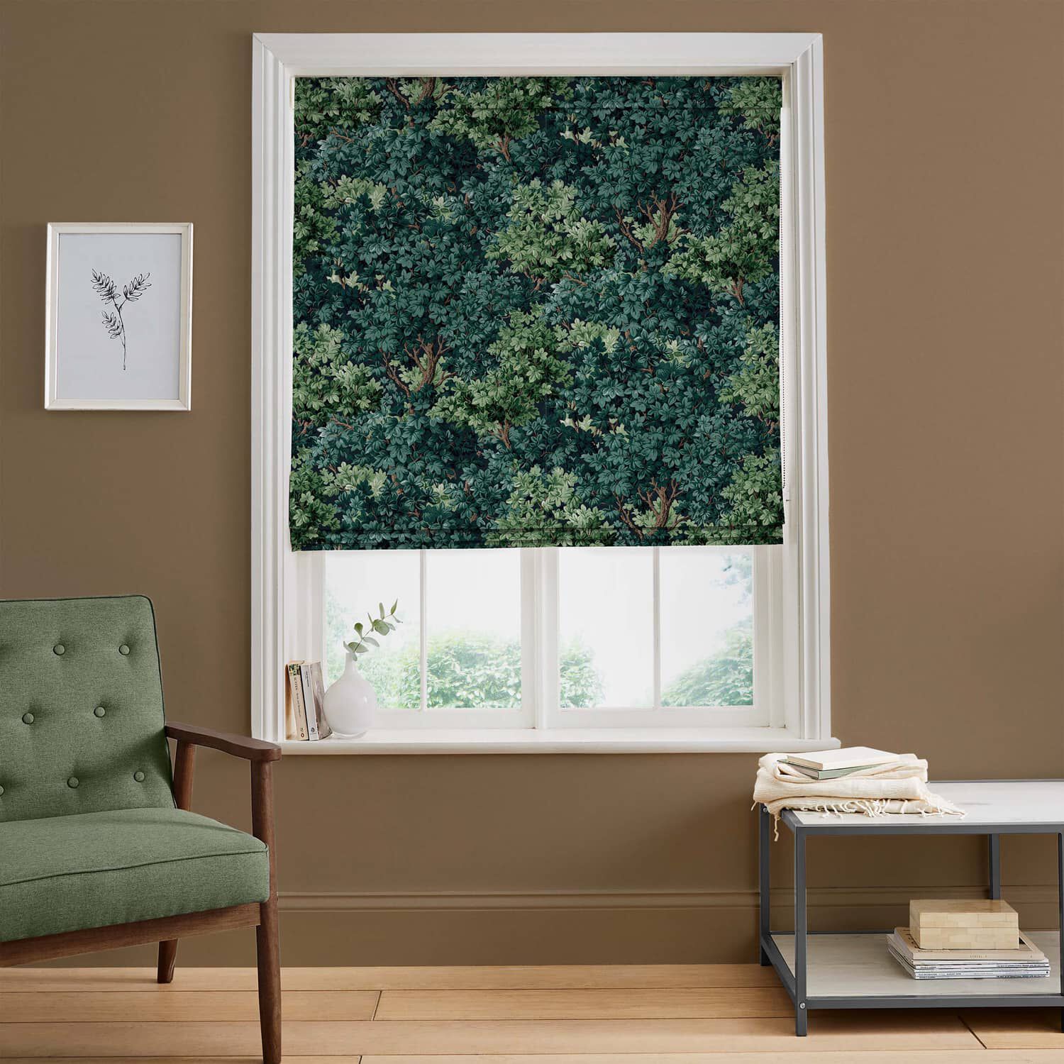 Coppice Forrest Roman Blind