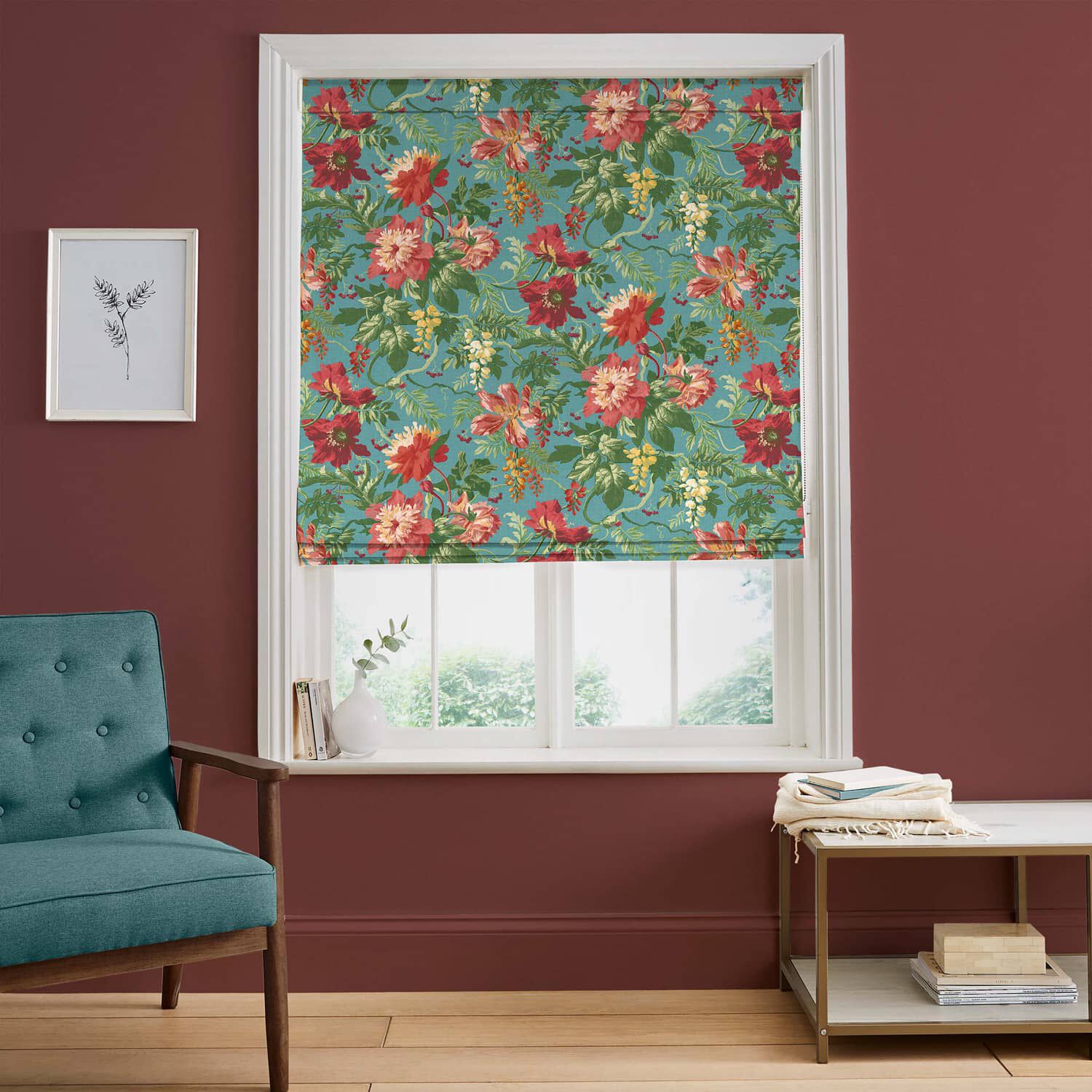 Florenzia Botanico Roman Blind