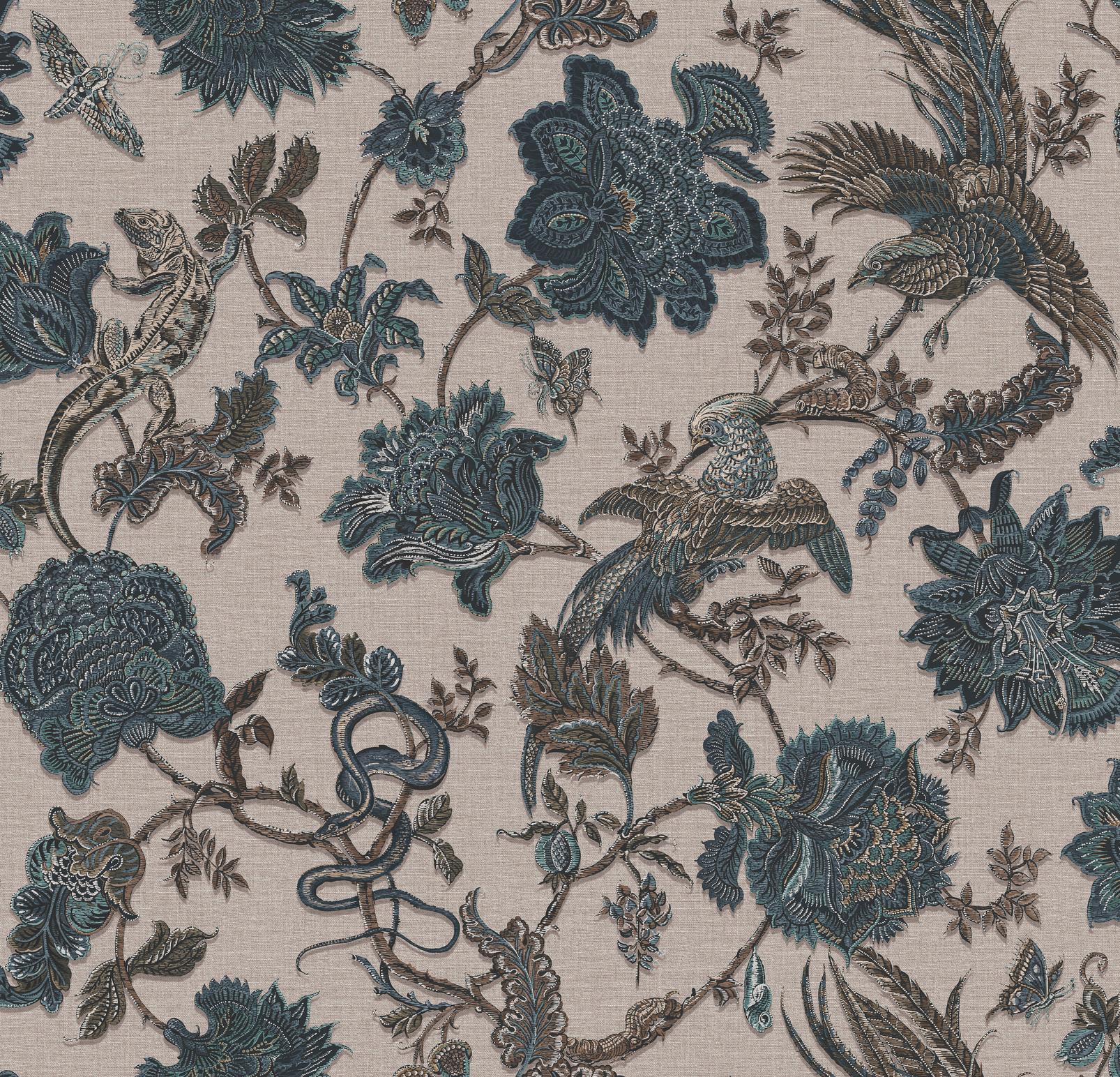 Eternal Weave Denim  Wallpaper