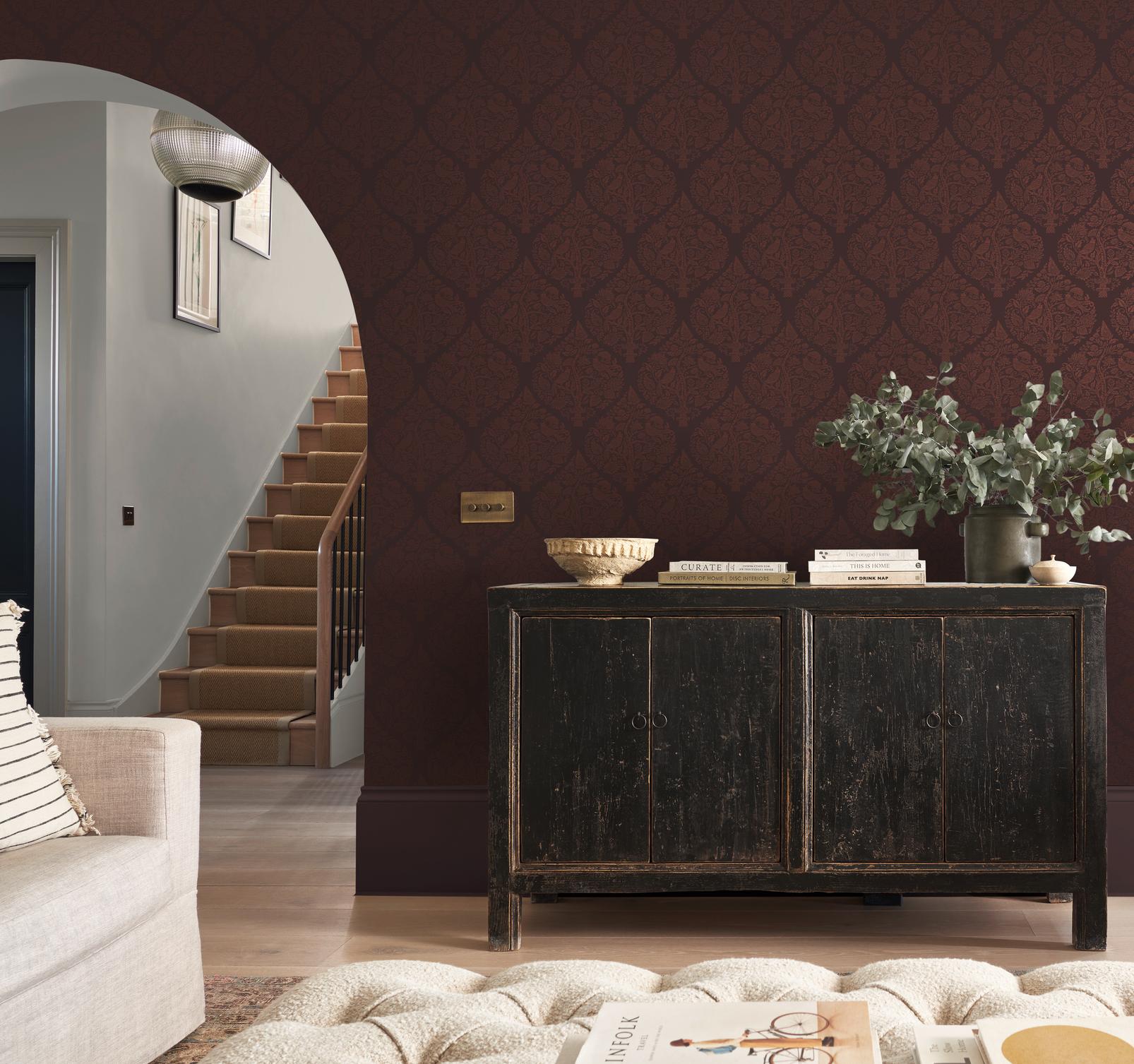 Woodland Fable Fig Wallpaper