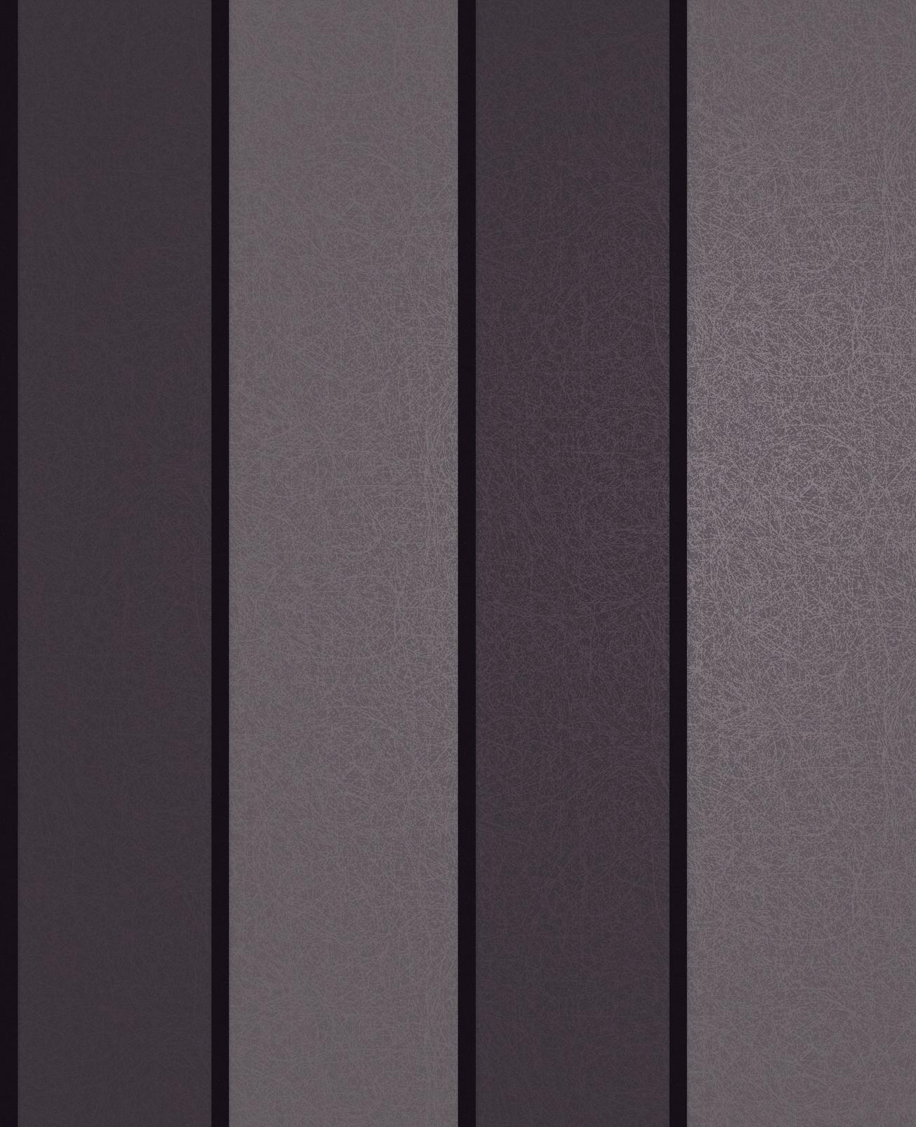 Baroque Flock Plum Wallpaper