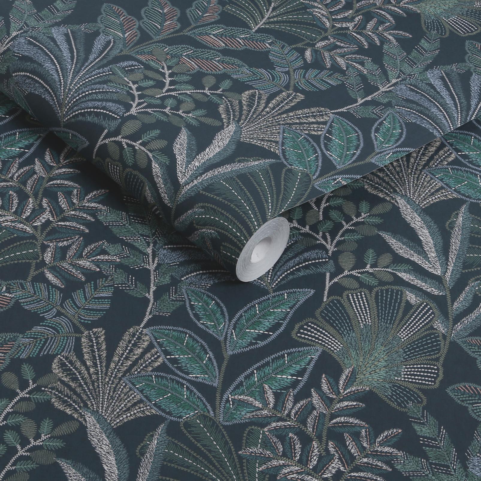 Vendura Weave Marineblau Tapeten