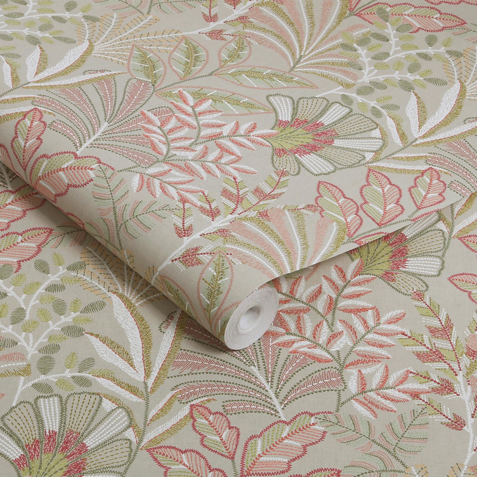 Vendura Weave Pink Wallpaper