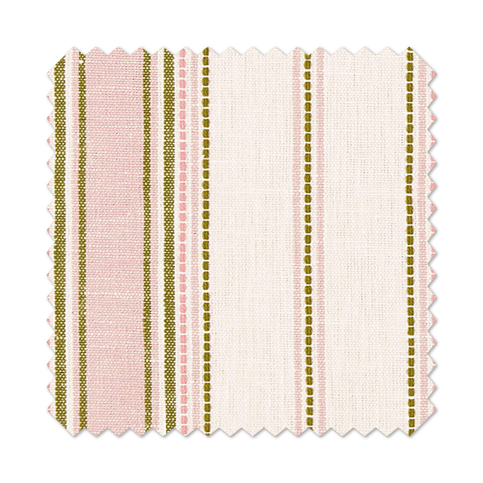 Stanley Stripe Rose poudré Rideaux