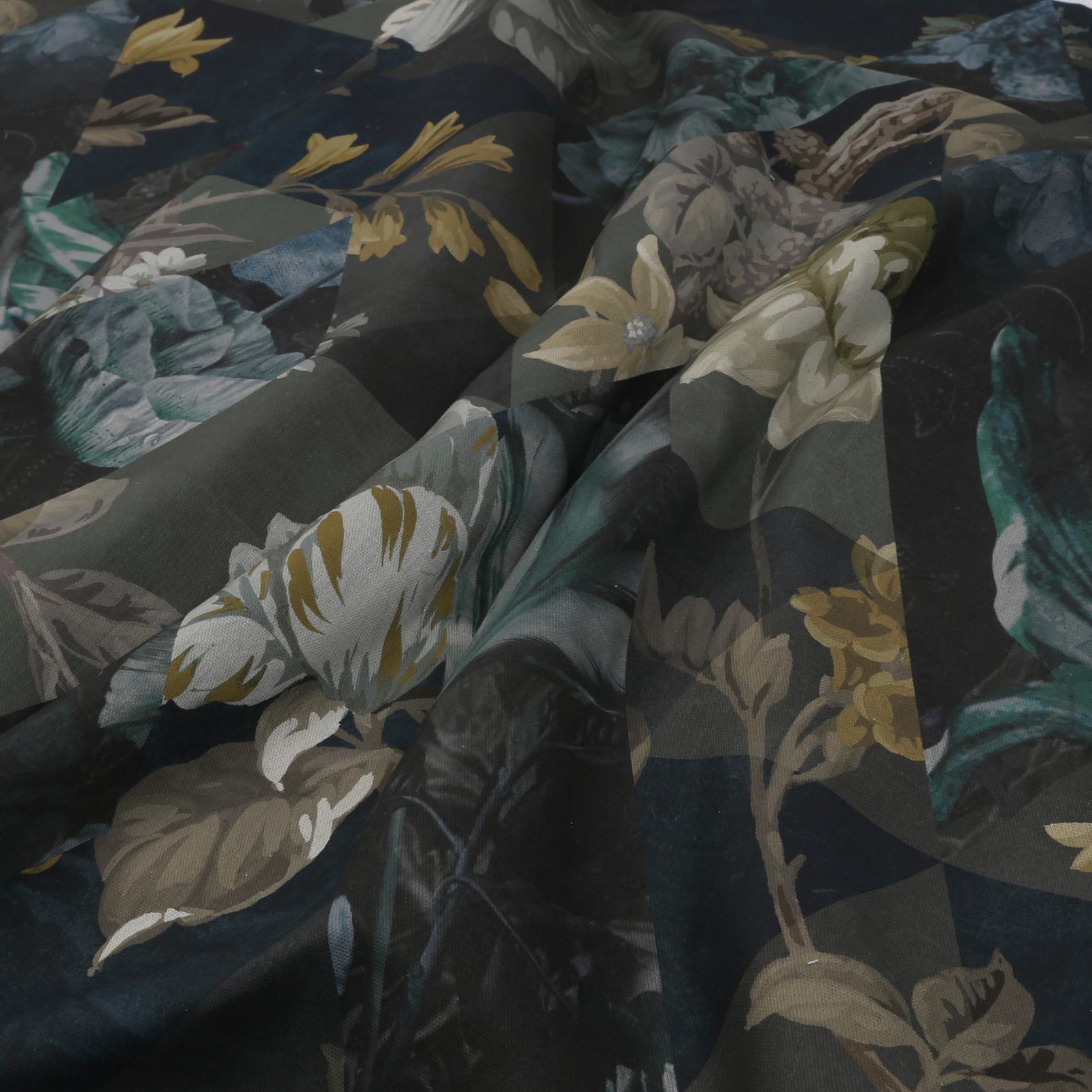 Timepiece Midnight Curtains