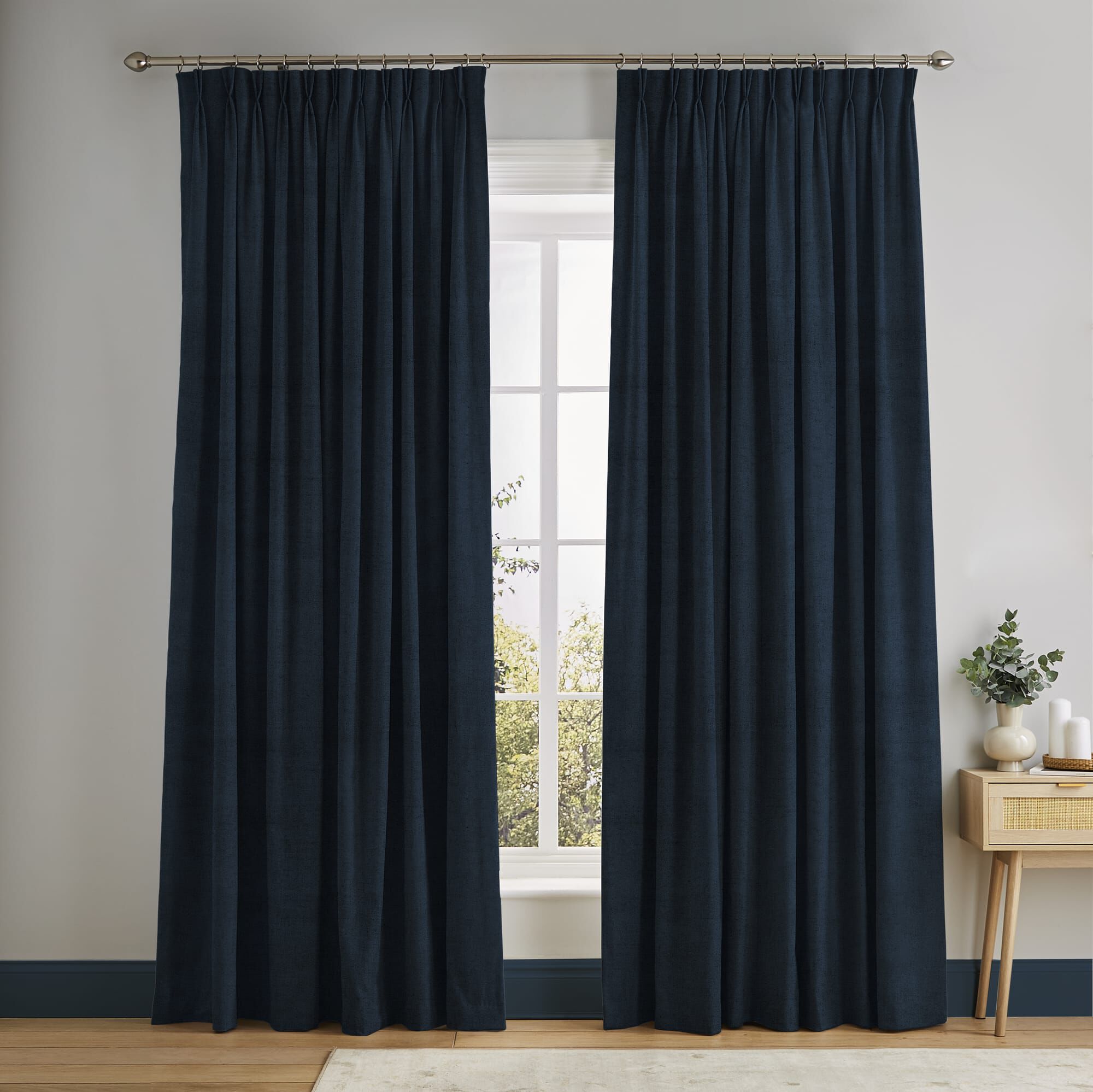 Serenity Ink Curtains