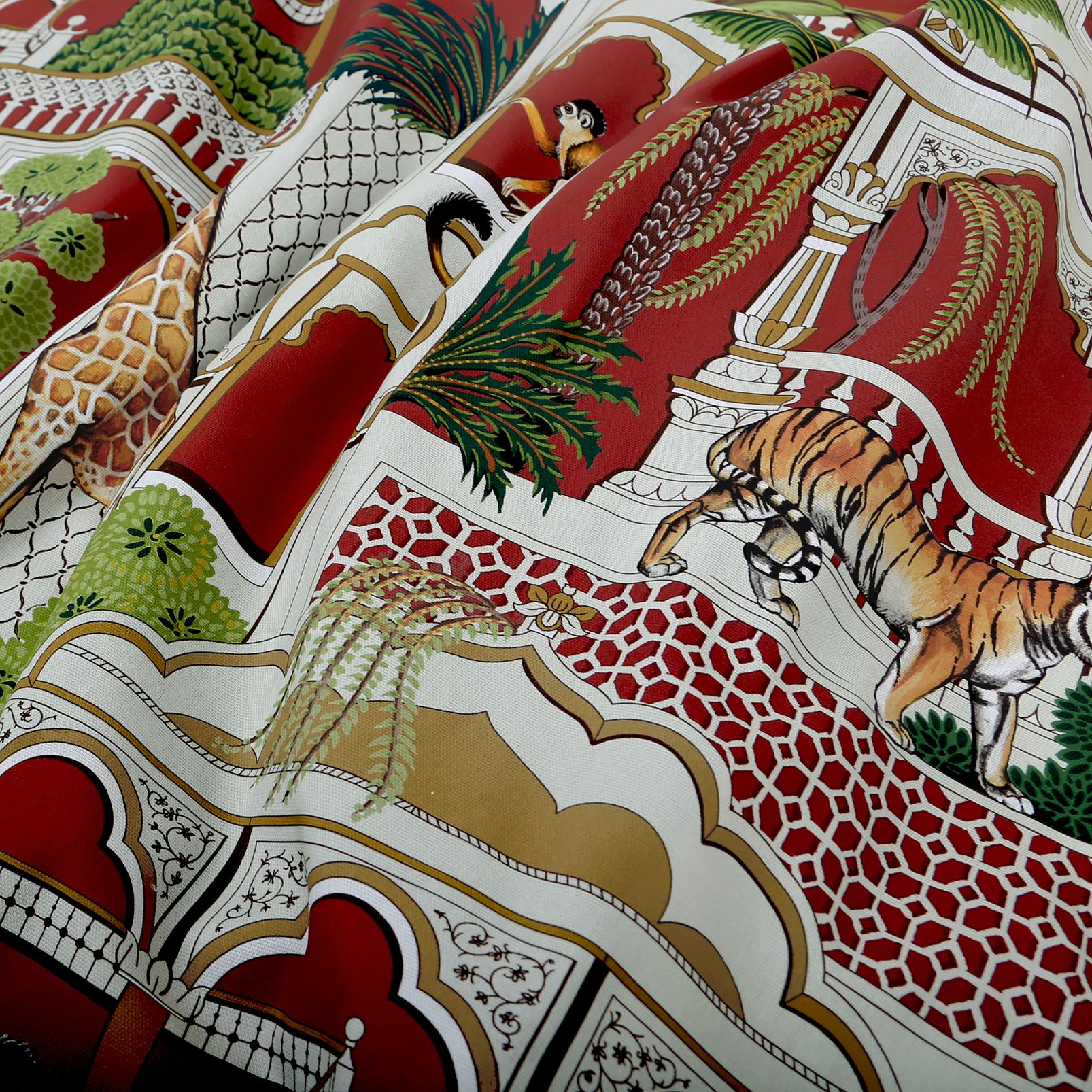 Animahal Alizarin Curtains Animahal Alizarin Curtains