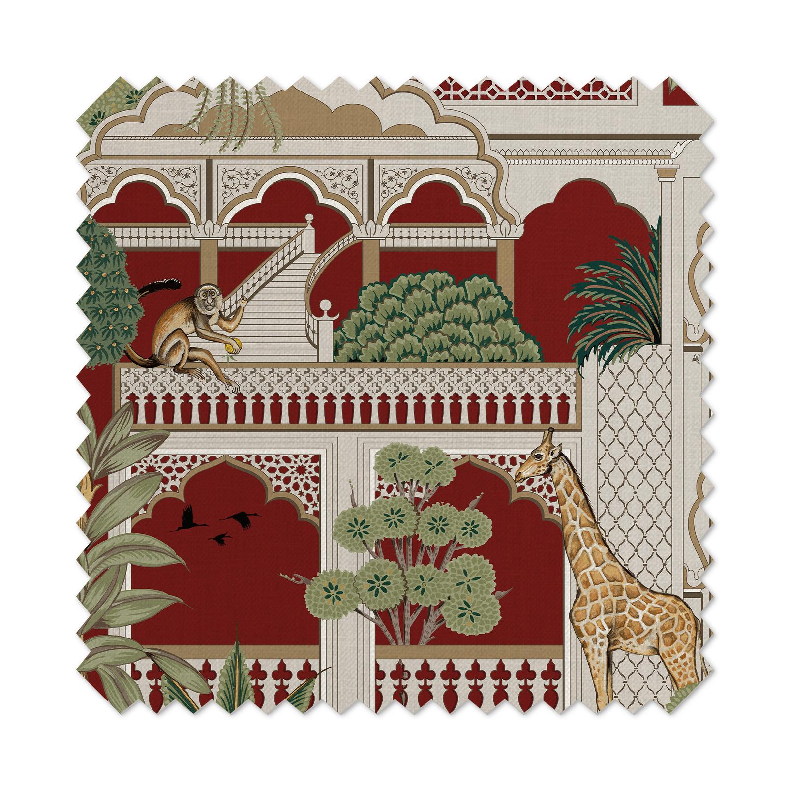 Animahal Alizarin Curtains Animahal Alizarin Curtains