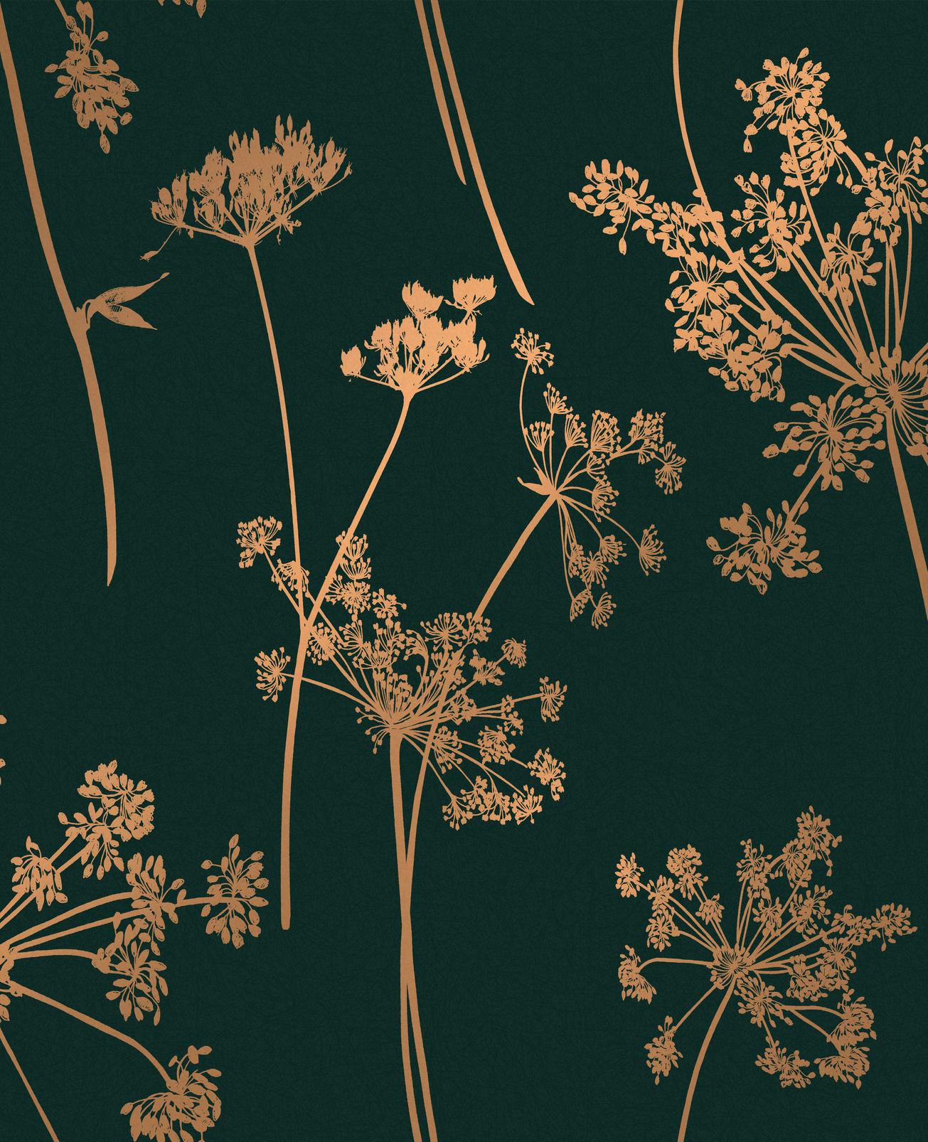 anthriscus emerald wallpaper