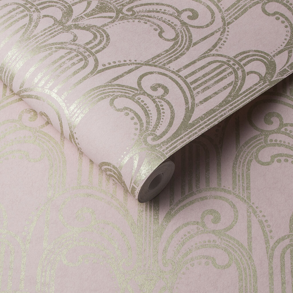 Art Deco Blush Wallpaper