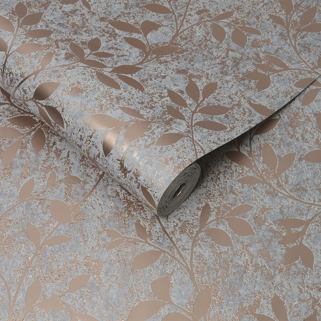 Milan Trail Rose Gold Wallpaper Rose Gold Wallpaper Superfresco