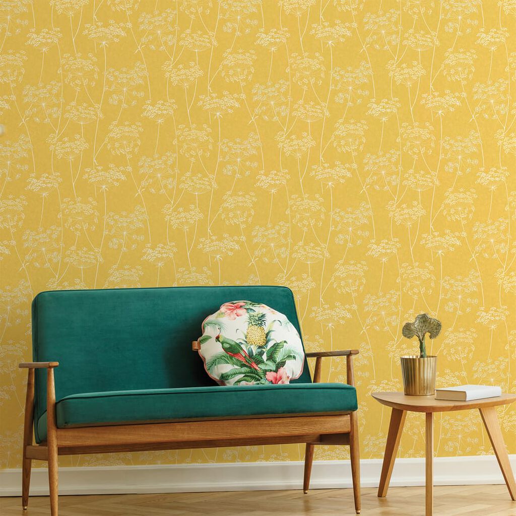 Aura Yellow Wallpaper