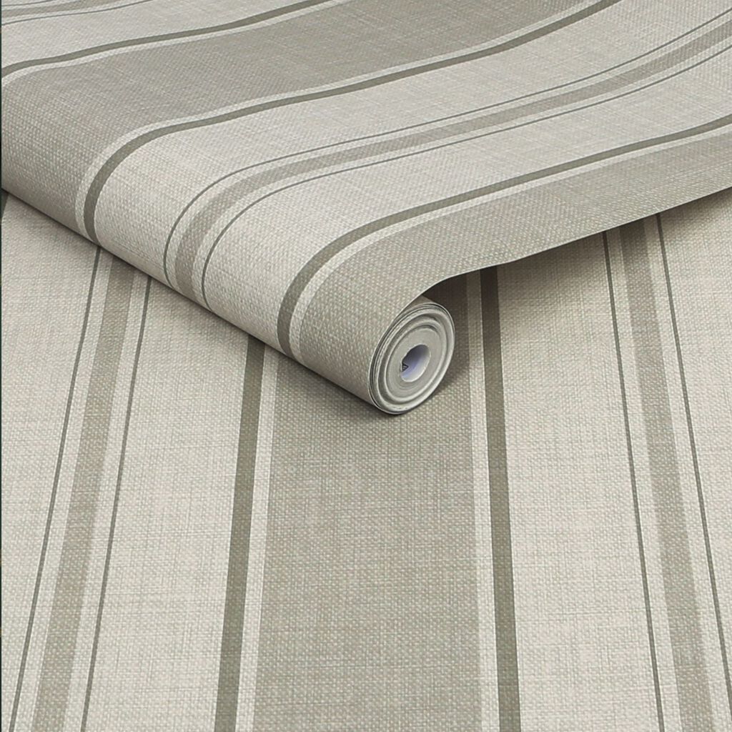 Next Country Stripe Neutral Wallpaper