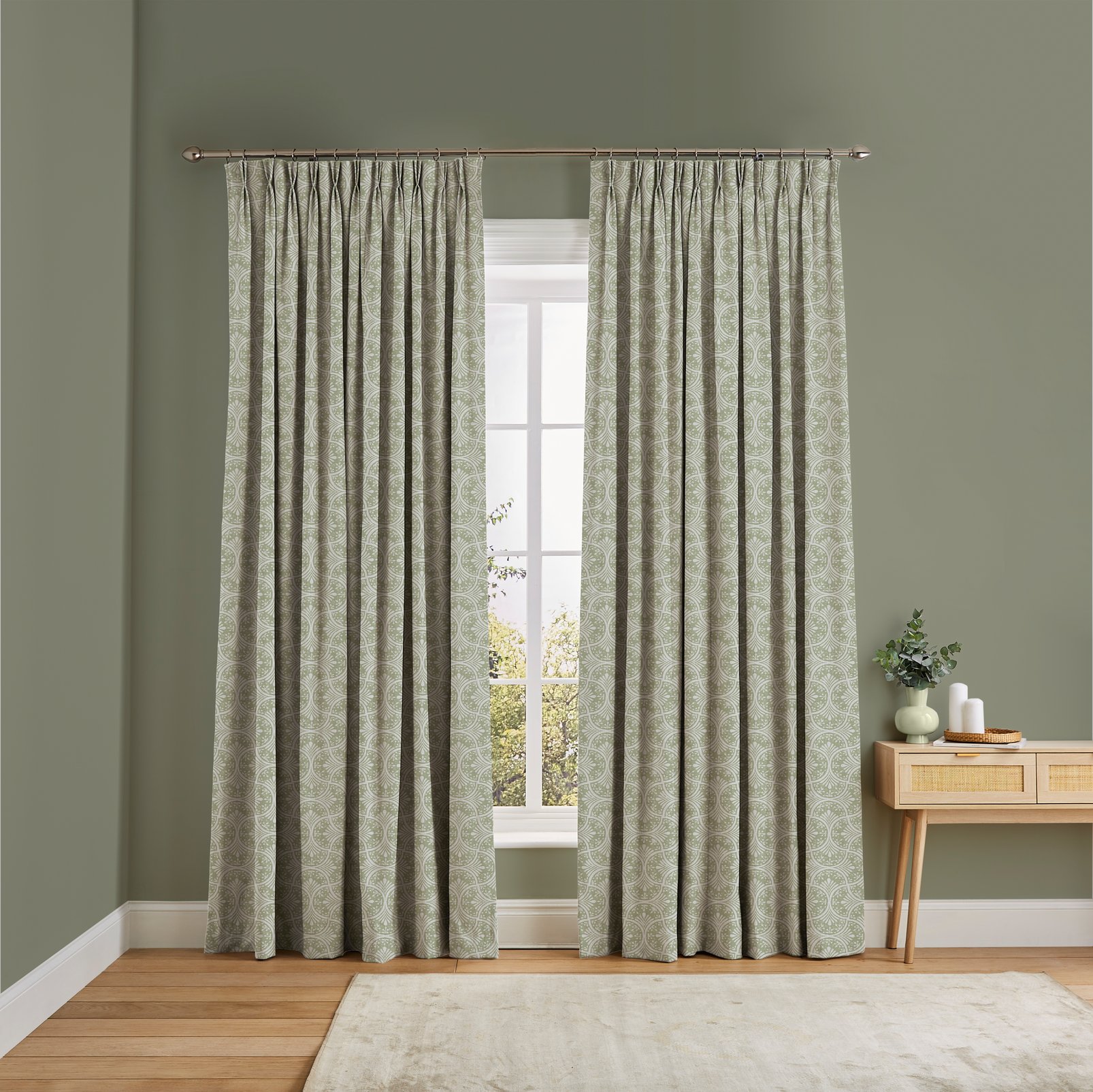 Rideaux Hopwood Cottage Sauge Rideaux Hopwood Cottage Sauge