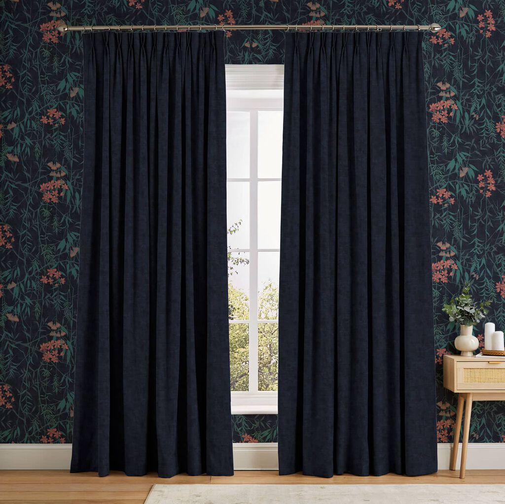 Organdy Midnight Curtains