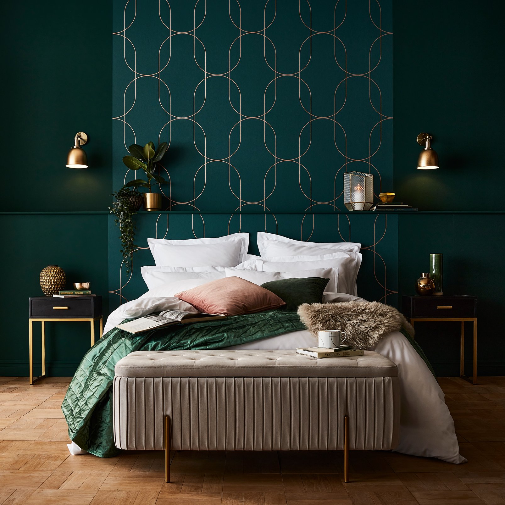 green copper wallpaper