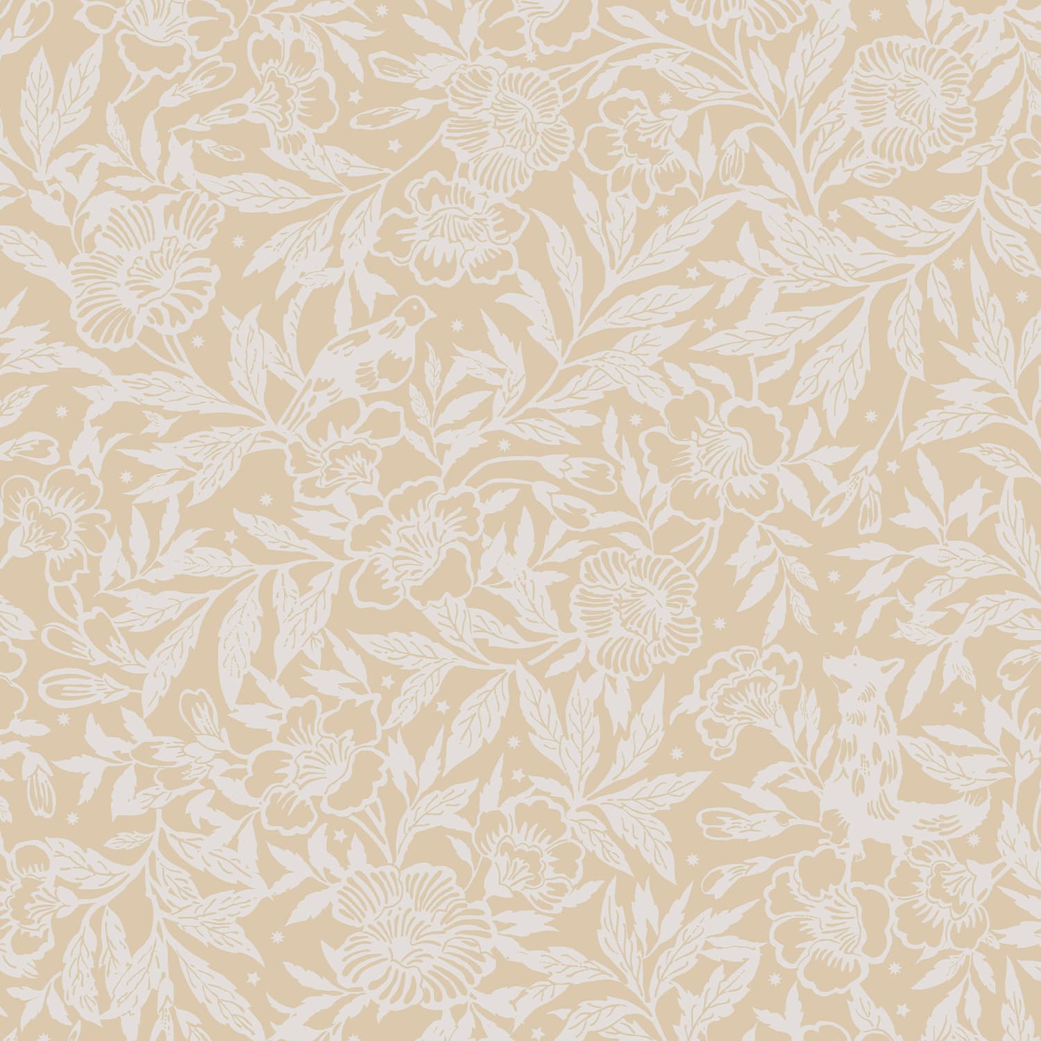 Joules Twilight Ditsy Creme Wallpaper