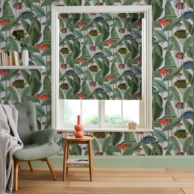 Aquarium Lush Roller Blind