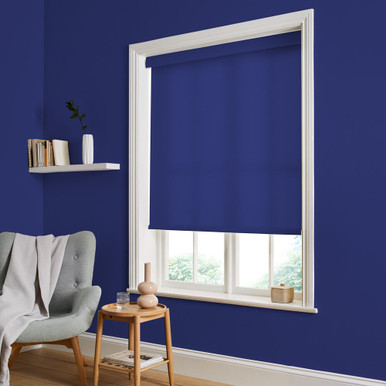 Baldwin Blue Roller Shade