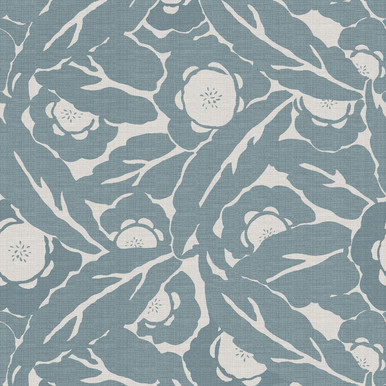 Next Optimism Floral Blue Wallpaper