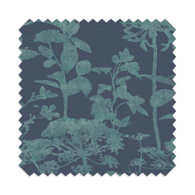 Esther Teal Roman Shade