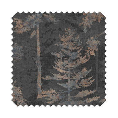 Rideaux Norse Forest noir doux