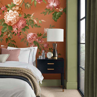 Hague Fleurs Saffron Bespoke Mural