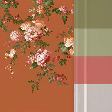 Hague Fleurs Saffron Bespoke Mural