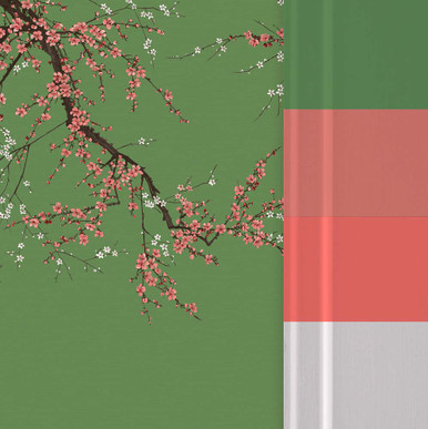 Sakura Ecuadorgroen fotobehang op maat