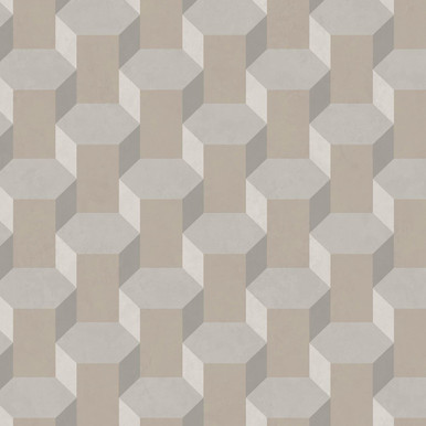 Vintage Geometrics Neutral Wallpaper