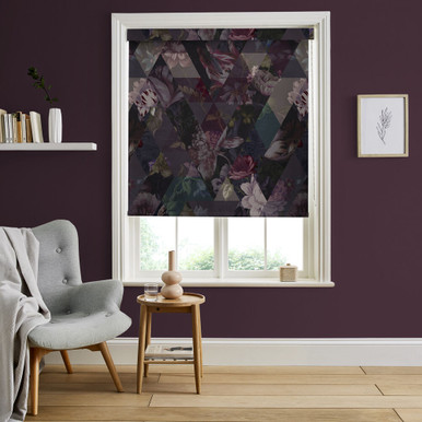 Timepiece Amethyst Roller Blind