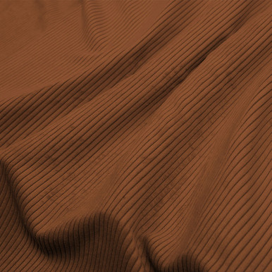 Corduroy Burnt Orange Curtains