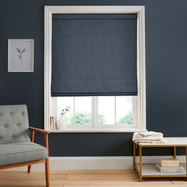 Campanile Cornflower Roman Blind