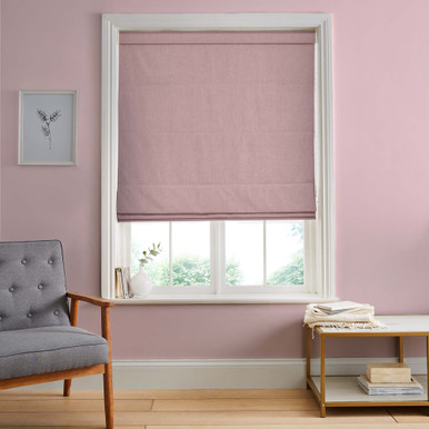 Campanile Pink Roman Shade