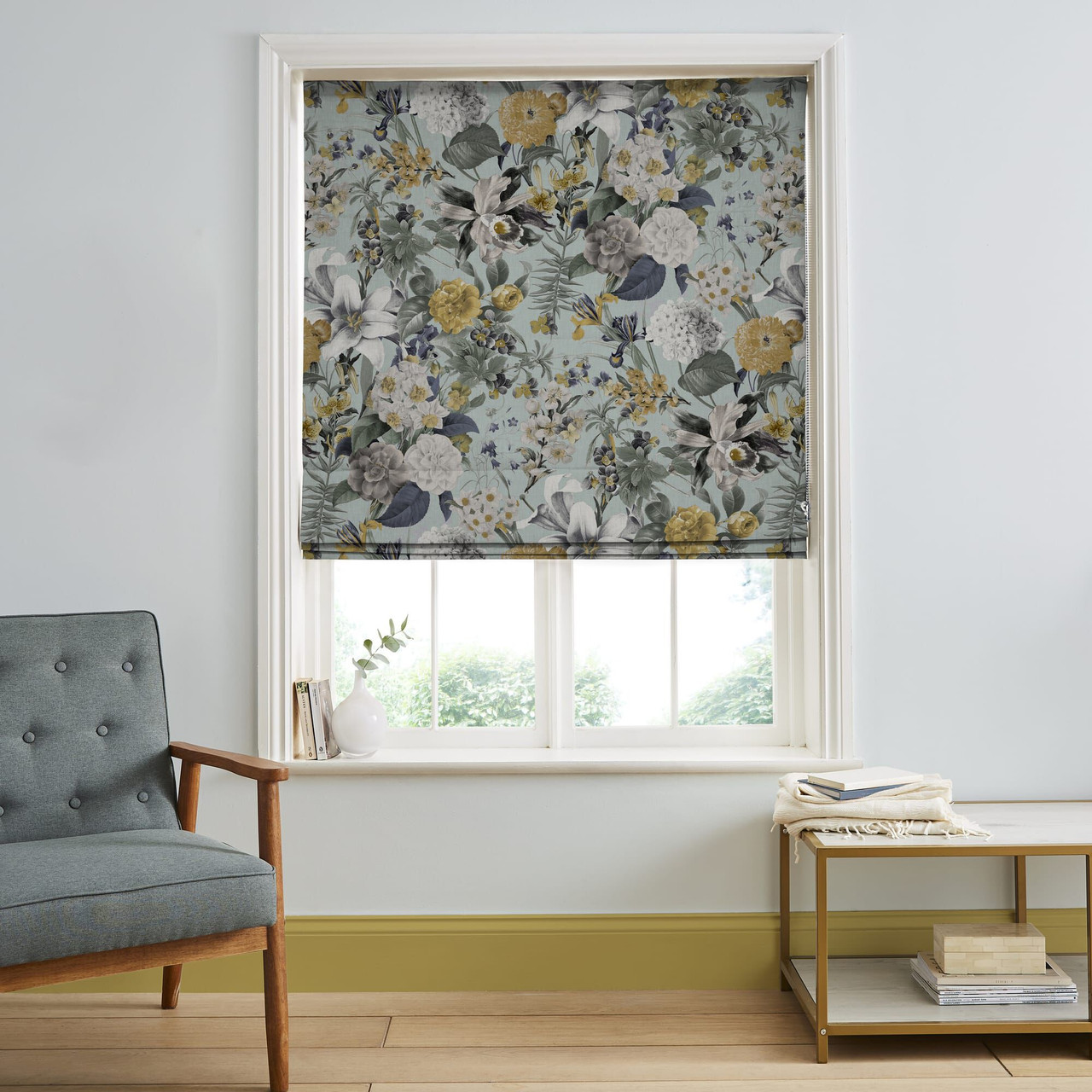 Floral Roller & Roman Shades | Graham & Brown