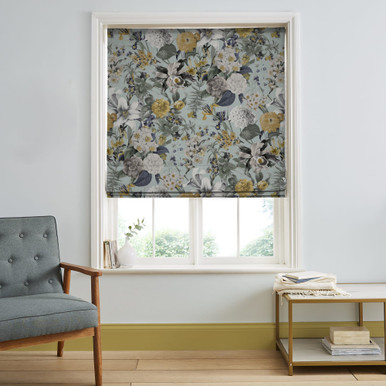 Glasshouse Flora Morning Roman Blind