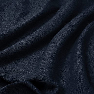 Linum Navy Roman Shade