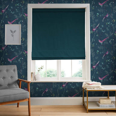 Opulence Jade Roman Blind