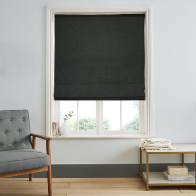 Serenity Smoke Roman Blind