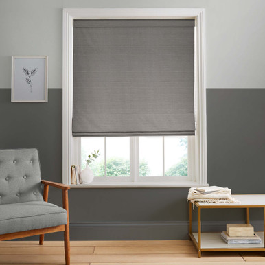 Palm Slate Roman Blind