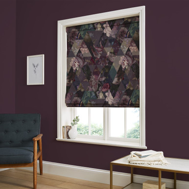 Timepiece Amethyst Roman Blind