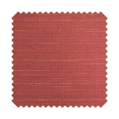 Palm Deep Coral Roman Shade