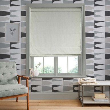 Opulence Warm Grey Roman Blind