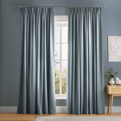 Opulence Deep Sky Curtains