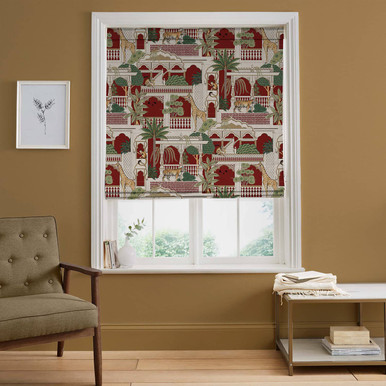 Animahal Alizarin Roman Blind