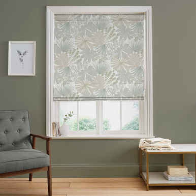 Bohemia Sage Roman Blind